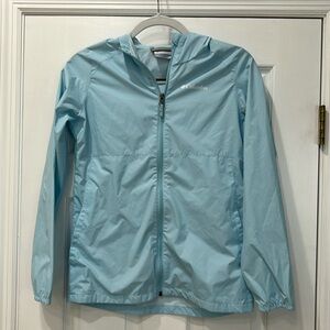 Columbia-Switchback II-Water‎ Resistant light blue Jacket large 14-16